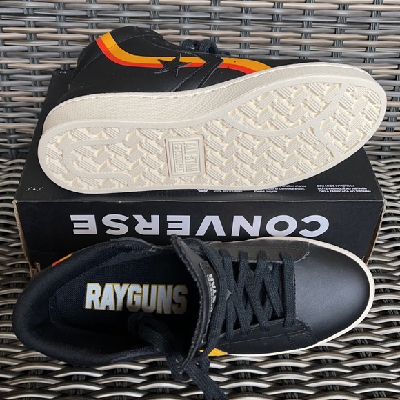 Converse Pro Leather Hi Black/University Gold/White WMNS - Picture 4 of 16